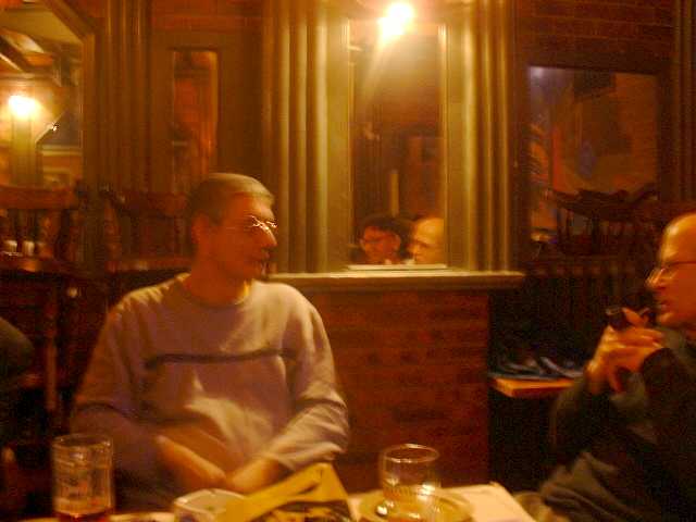 François et Artur (Artur et Stéphane dans le miroir)